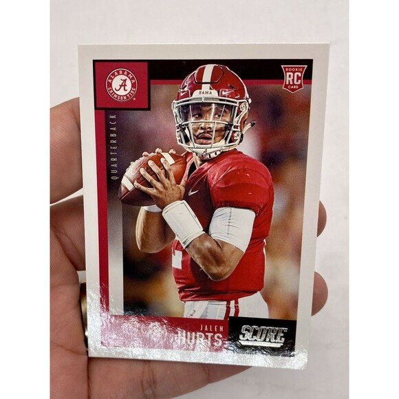 Jalen Hurts Rookie 2020 Panini Score RC #394 PHI Eagles/Alabama SB MVP QB - Picture 1 of 2